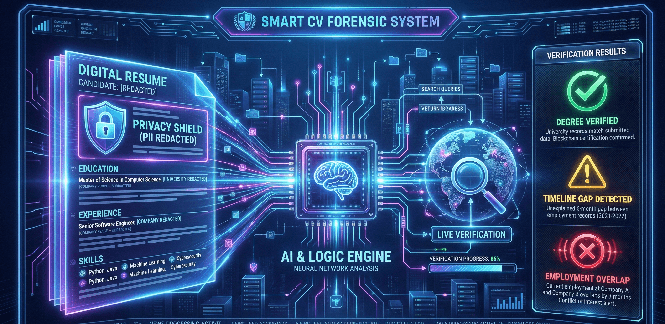 Smart CV Forensic System